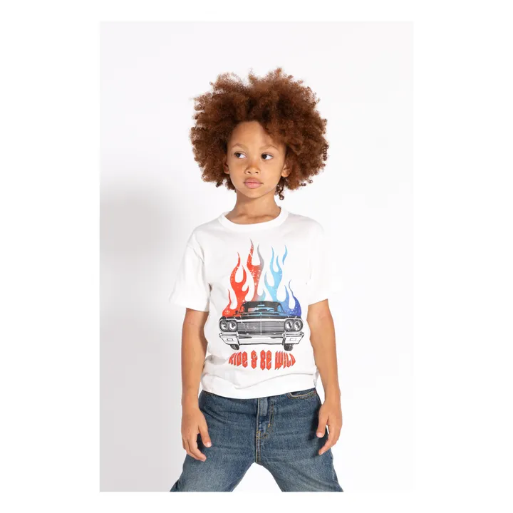 Finger in the nose T-shirt Jason Flame | Blanc