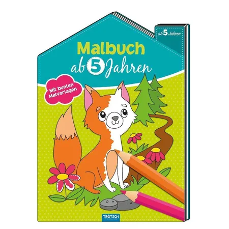 Trötsch Malbuch mit bunten Malvorlagen