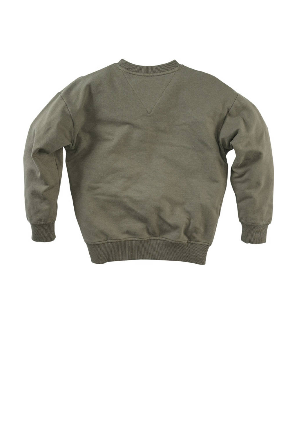 sweater Zeno olijfgroen