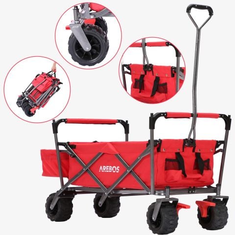 Bollerwagen mit Dach Standard