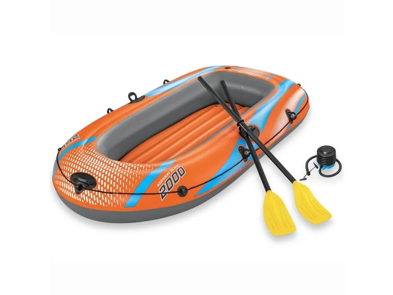 Bestway 61141 / 23, Rafte, Flåde, Grå, Orange, 2 person(er), 120 kg, ISO 6185