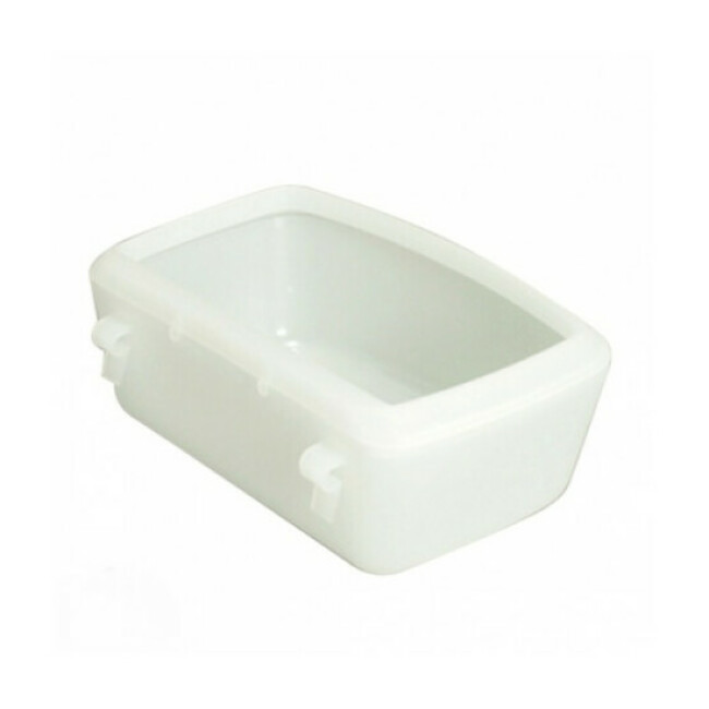 Ecuelle plastique pour cage de transport