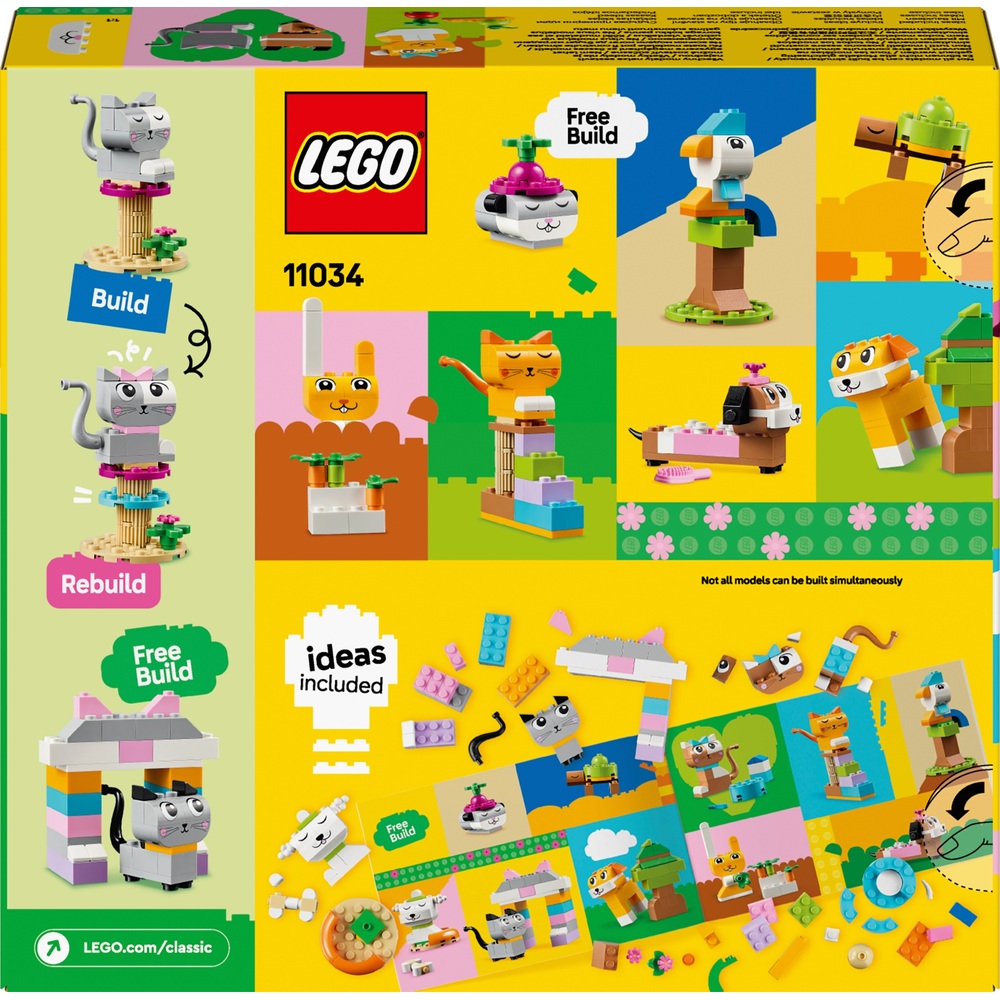 LEGO Classic 11034 Kreatives Haustier-Set