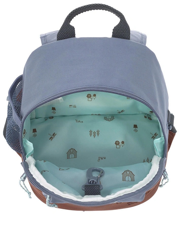 Kinderrucksack ADVENTURE – TRACTOR (24x27x15) in blau