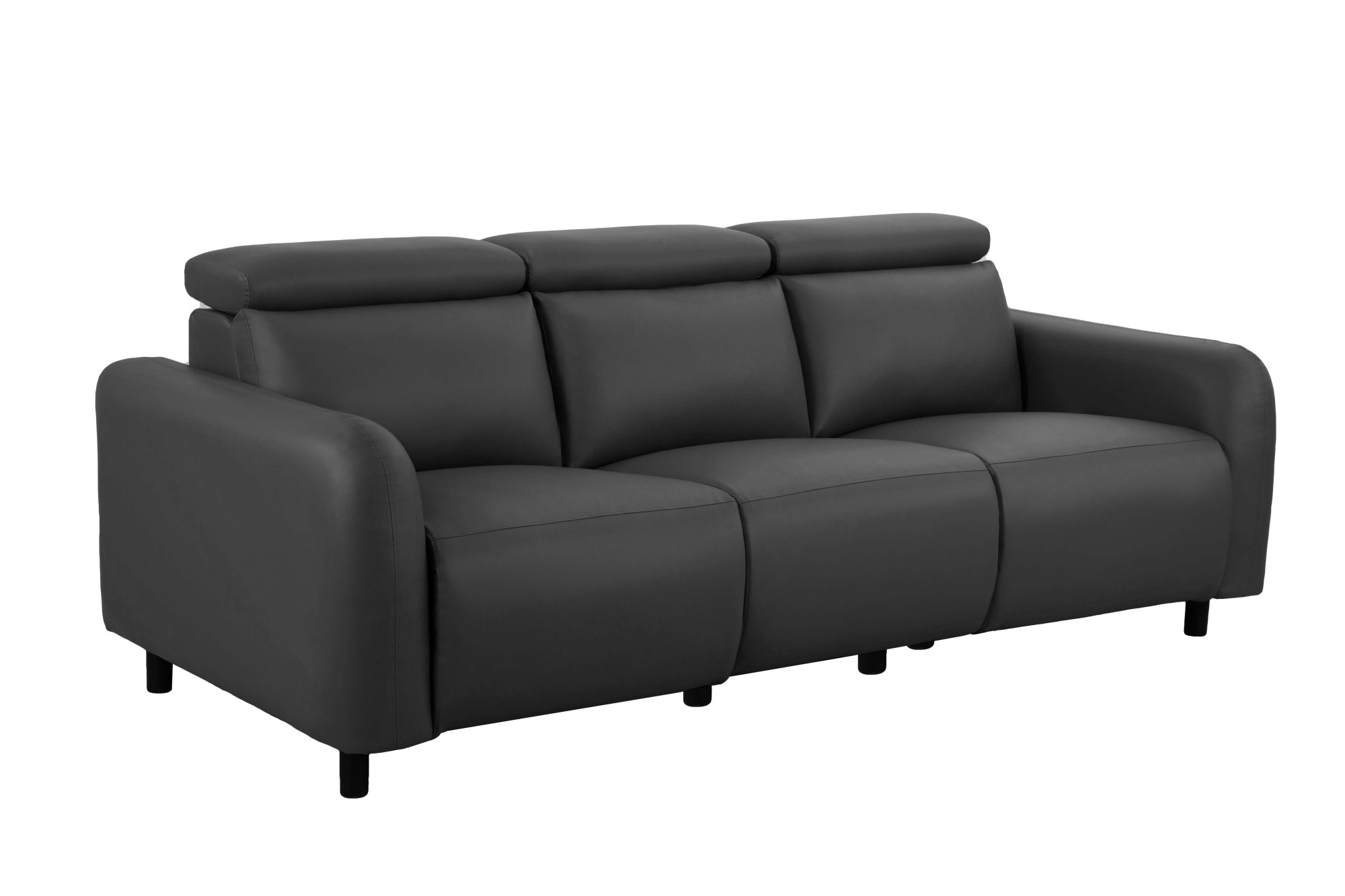 Home affaire 3-Sitzer »SKAANE Lederoptik, 229 cm, manuelle-u. elektrische Relaxfunktion« Relax-Funktion in 2 Sitzen, Kopfteilverstellung, Federkernpolsterung