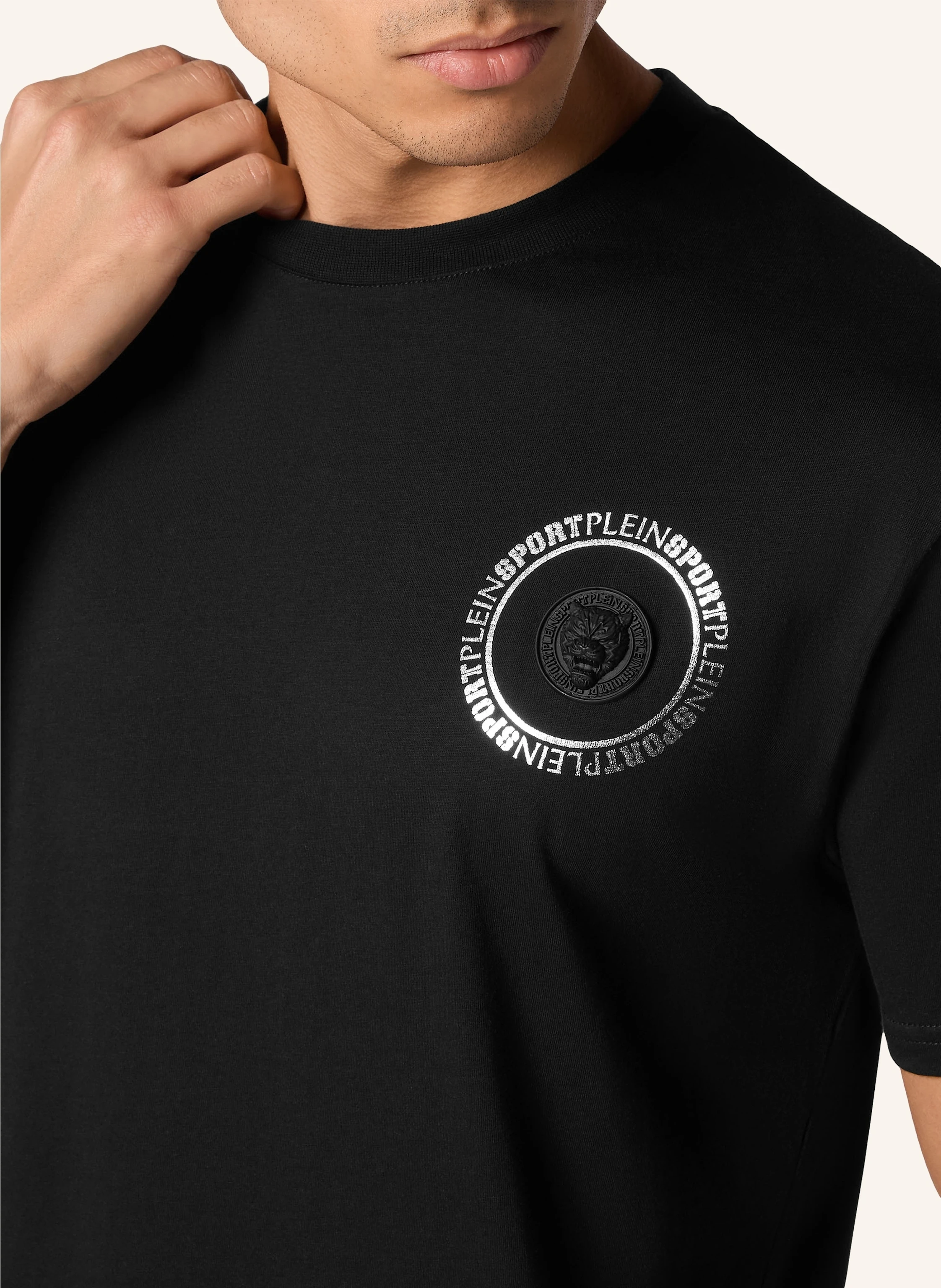 PLEIN SPORT T-Shirt CARBON TIGER