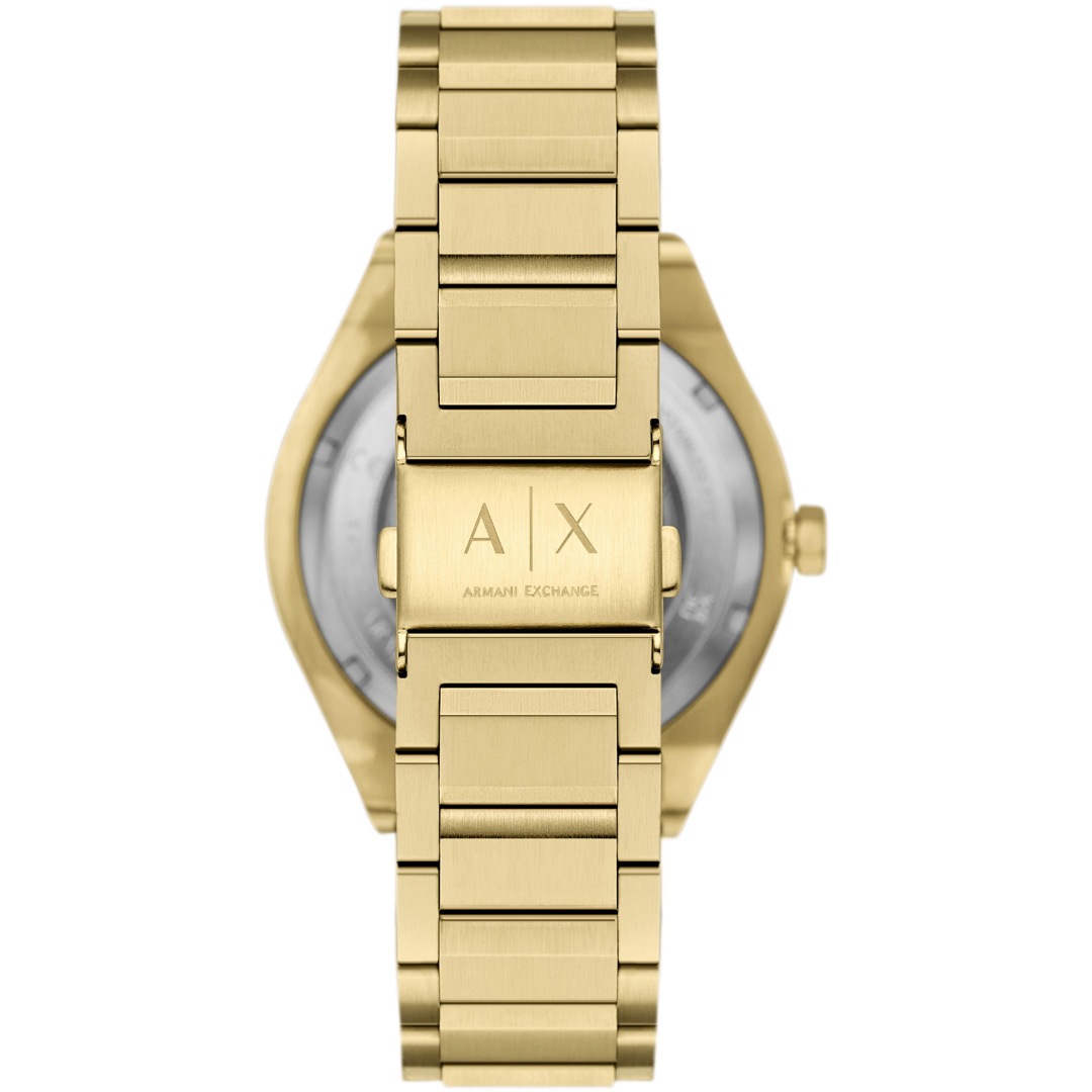Armani Exchange Sync Automatik 44mm Goldig