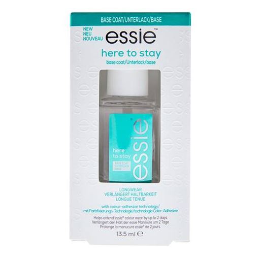 Essie Here To Stay Base Coat, Transparent