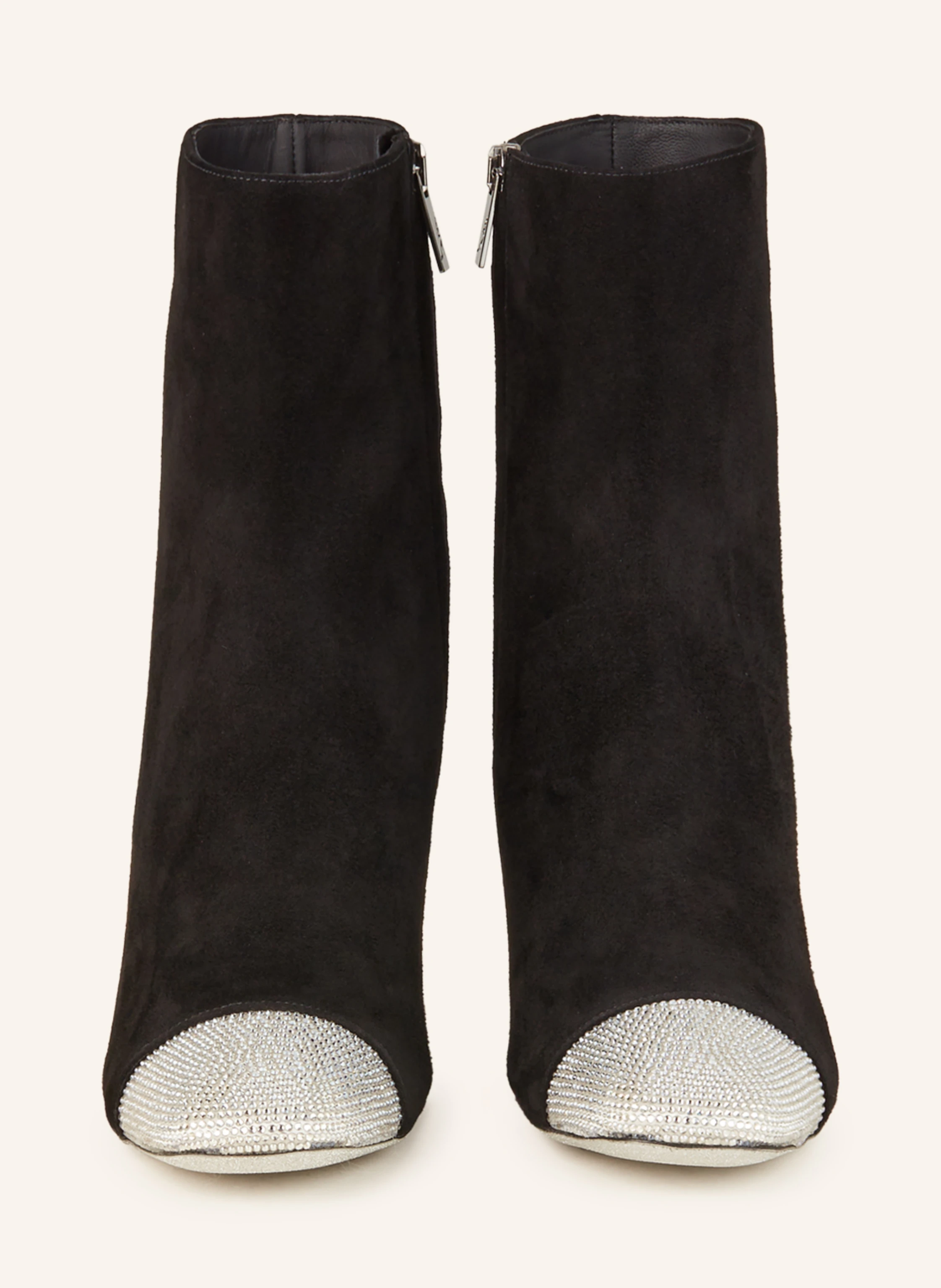 RENE CAOVILLA Stiefeletten mit Schmucksteinen