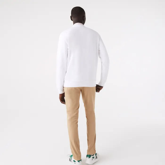 Lacoste Bio Cotton Fleece Crew Sweater Heren
