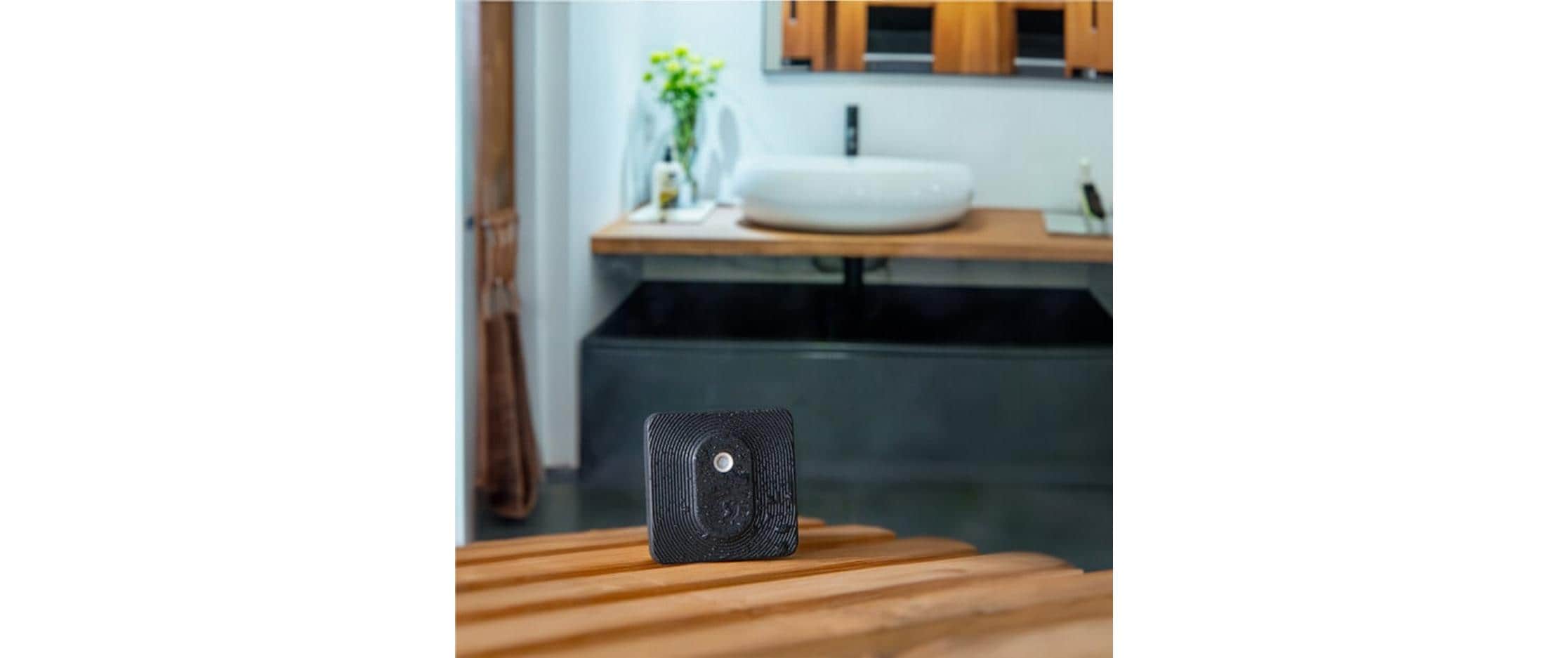 Smart Home Blu H&T SchwarzBluetooth-gesteuerter Temperatur- und Luftfeuchtigkeitssensor