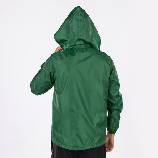 Capa de chuva verde íris da Joma