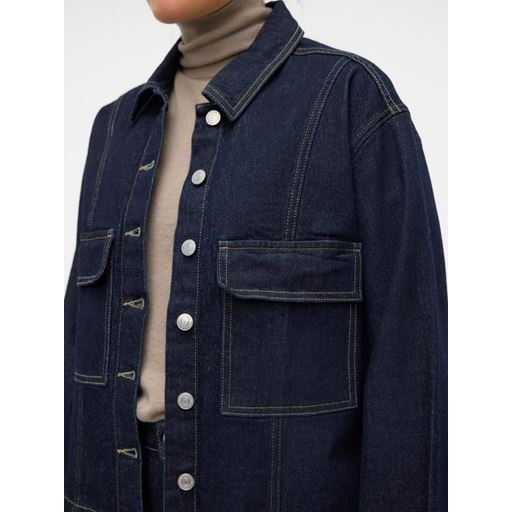 Vero Moda Ranga Denimskjorte, Dark Blue Denim, S