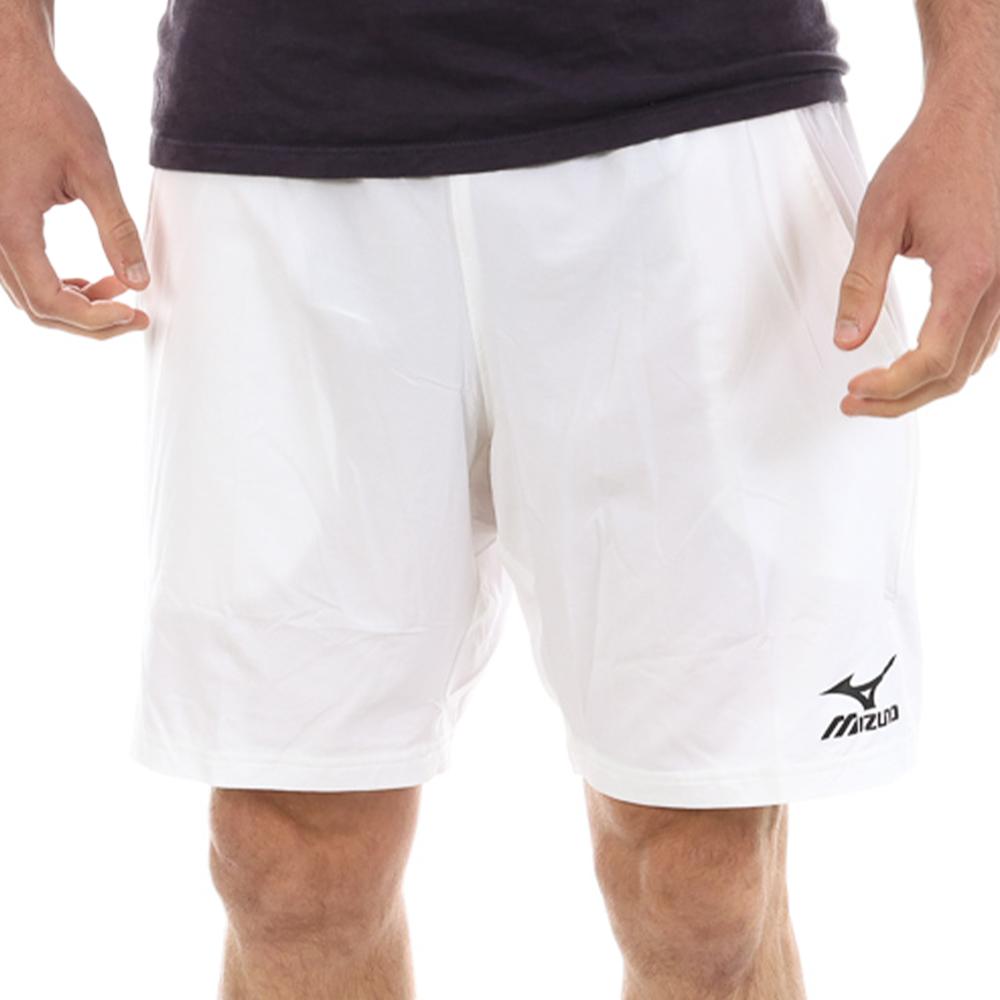 Mizuno Short de Tennis Blanc Homme Mizuno 8 Amplify