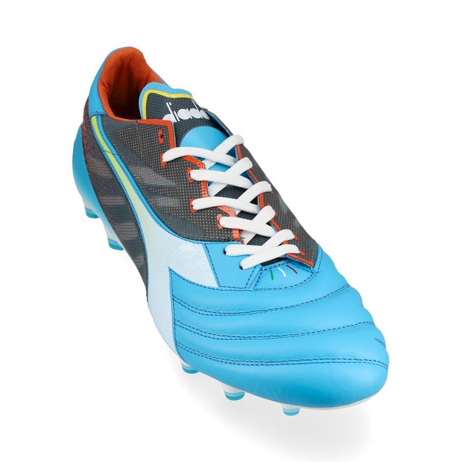 Diadora Brasil Elite Veloce GR ITA LPX FG - Bleu/Blanc/Orange