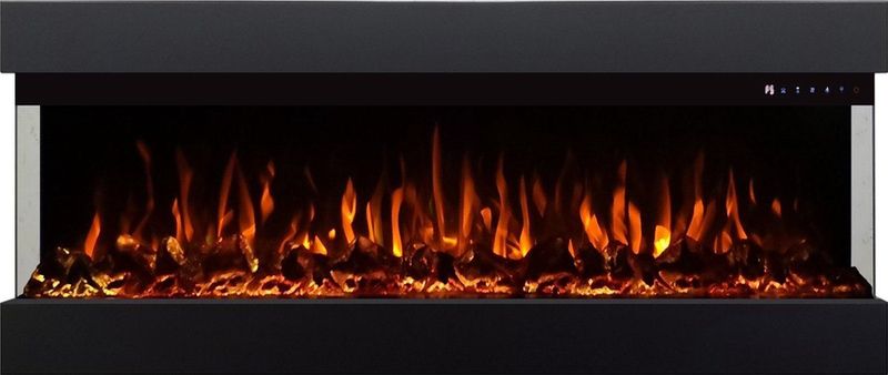 Driezijdige sfeerhaard met verwarming Magnific - 183cm