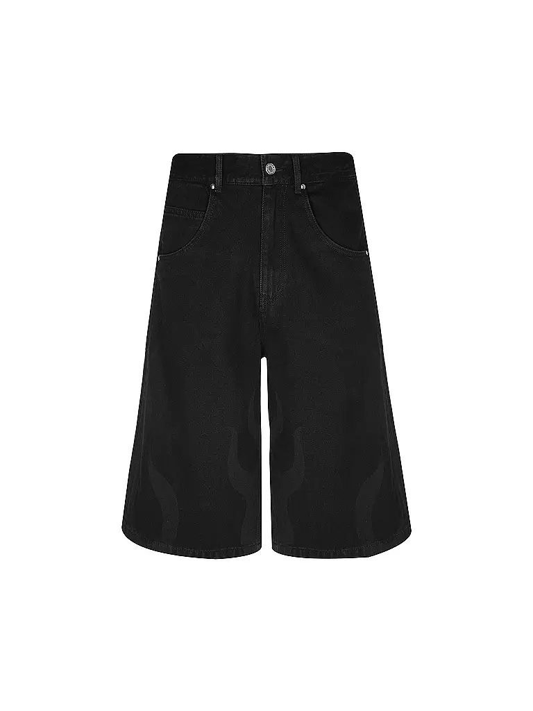 ADIDAS ORIGINALS Jeansshorts schwarz