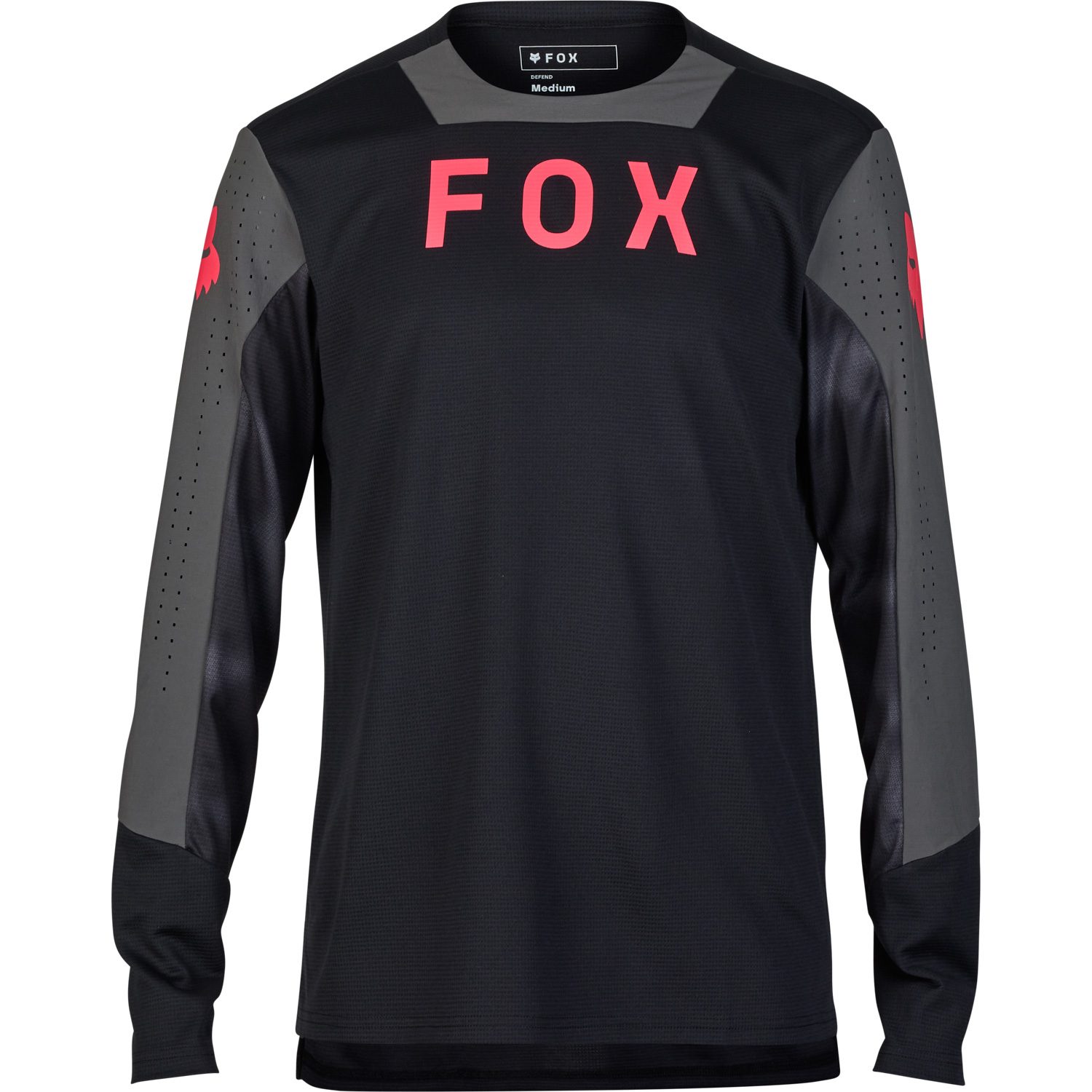 FOX Defend Taunt Longsleeve Radtrikot Herren schwarz