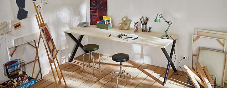 Plateau sapin lamellé collé 240 x 80 cm, ép.27 mm