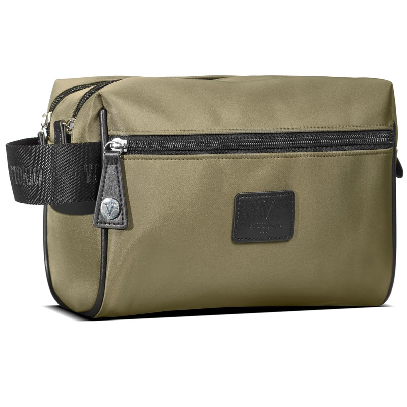 Gillian Jones Vittorio Classic Toilet Bag - Green 10570-14