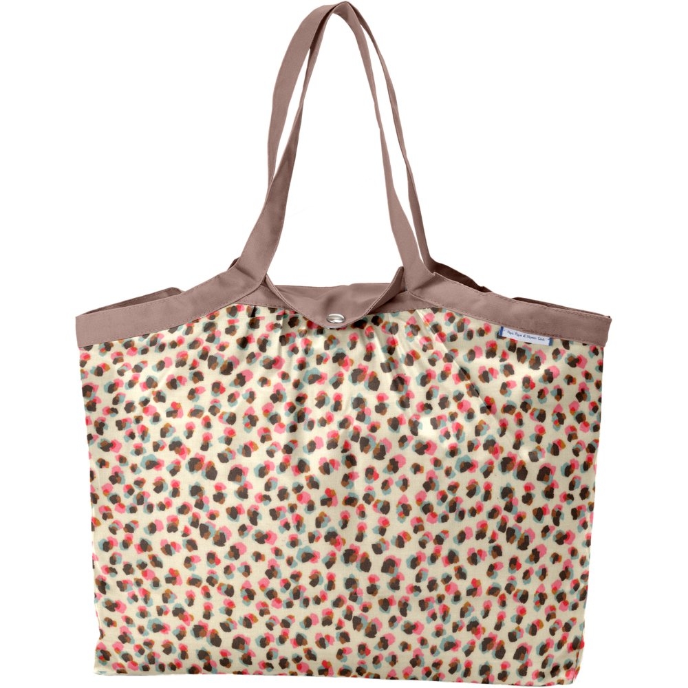 Sac Cabas Taille Moyenne Plissé Confetti Aqua