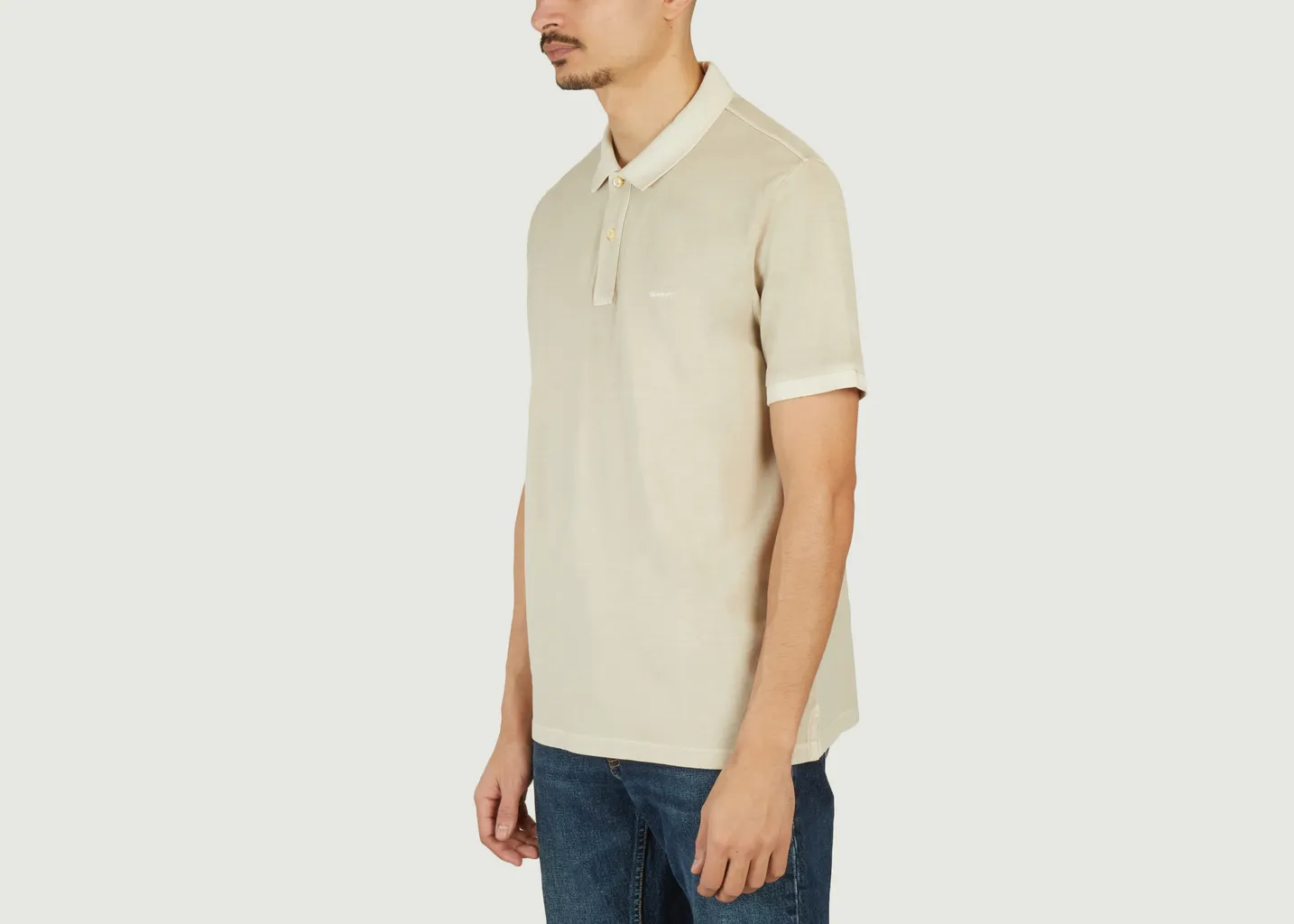 Polo en coton piqué Sunfaded Gant