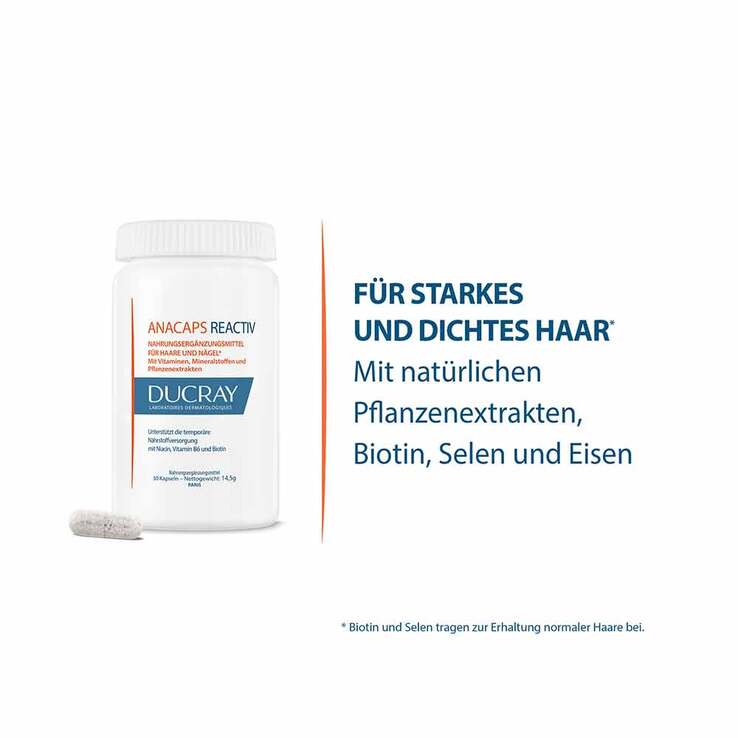Ducray Anacaps Reactiv Kapseln, 30 St