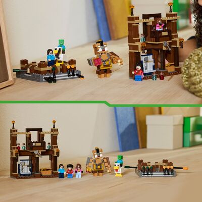 LEGO Minecraft 21272 Skogspalass med kamparena