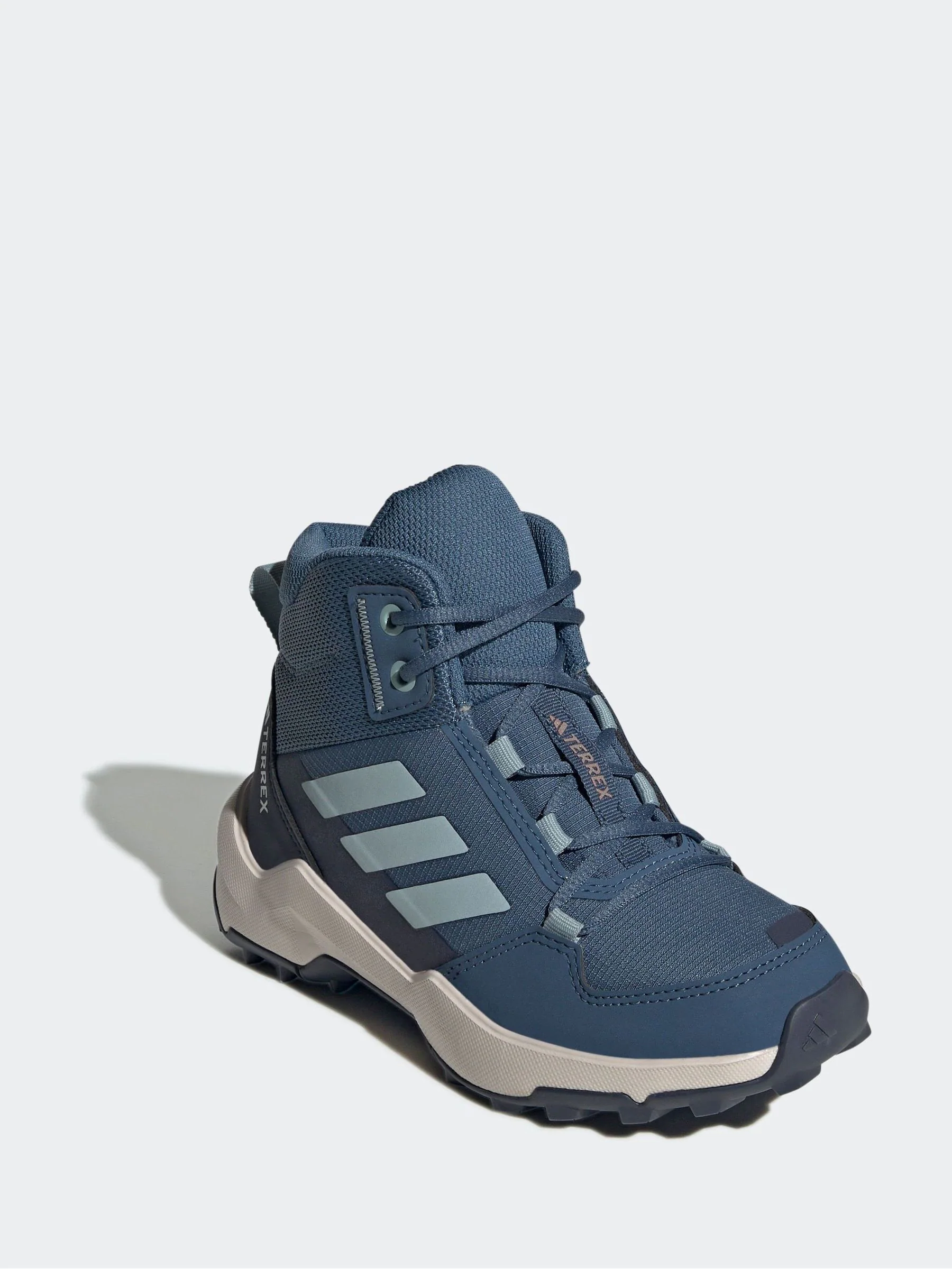 Blauw/grijs - adidas Terrex Ax4r Mid wandelschoenen voor kinderen