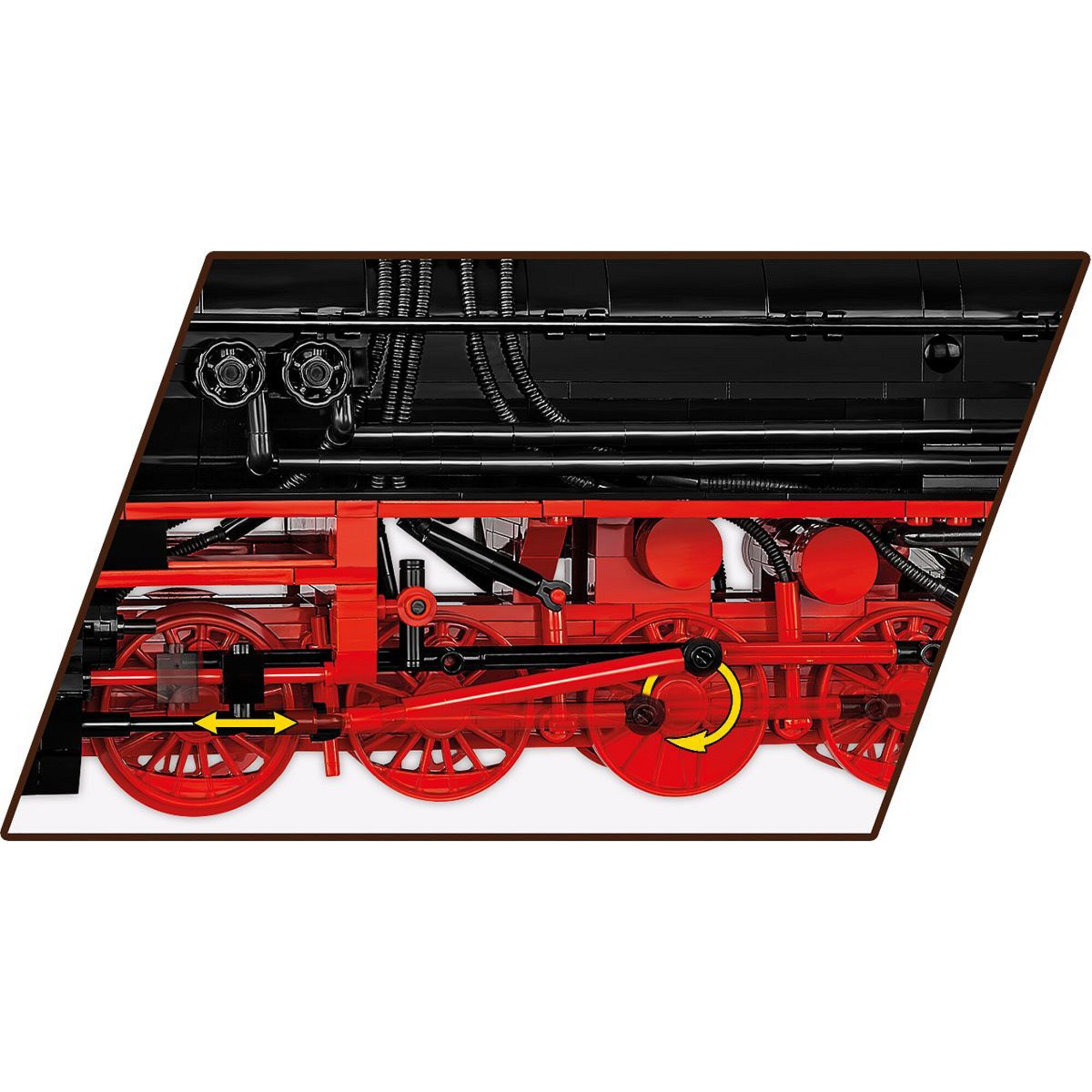 COBI Konstruktionsspielzeug DR BR 52 Steam Locomotive & Railway Semaphore
