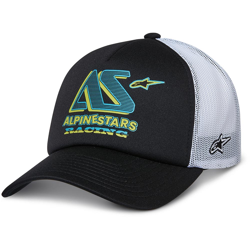 Alpinestars - Casquette Ayess Trucker Noir / Blanc