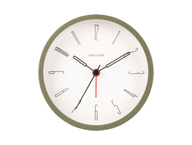 Alarm Clock Belle Numbers KA5915BK Black