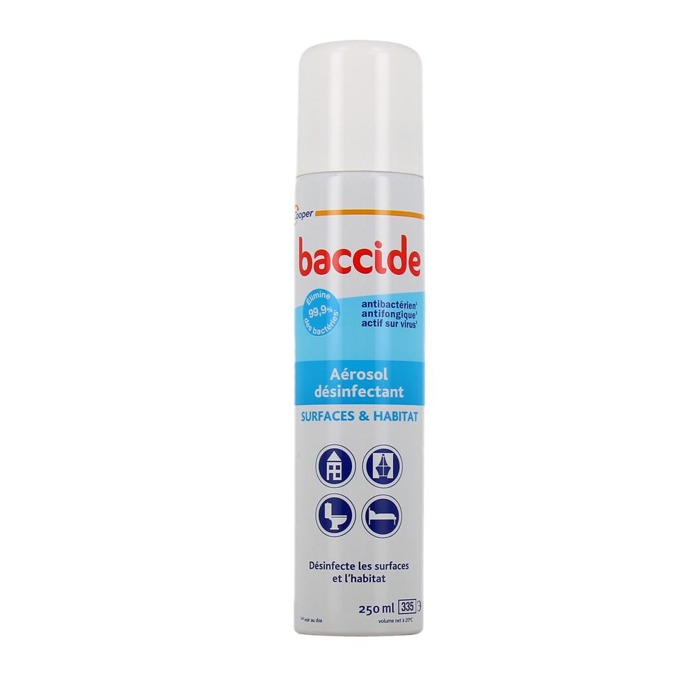 L’aérosol Désinfectant Baccide Surfaces & Habitat 250 ml