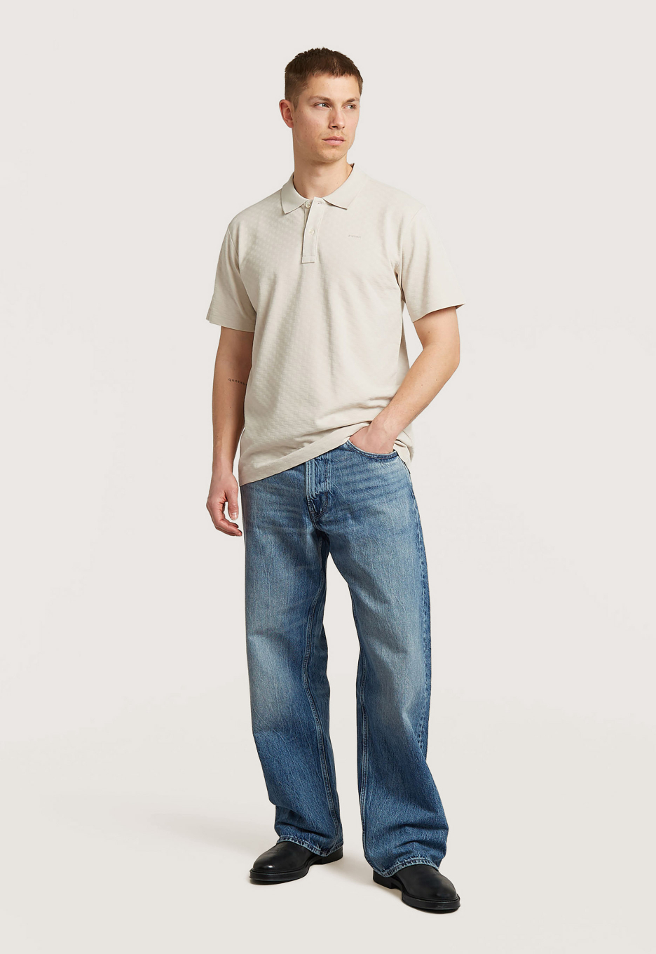 G-Star Core Regular Jacquard Polo