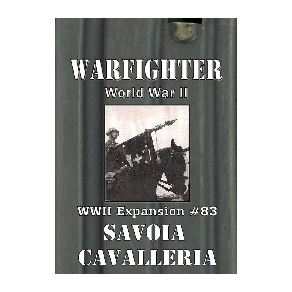 Warfighter WWII Expansion 83 - Savoia Cavalleria
