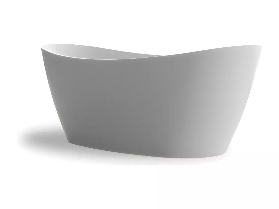 Baignoire îlot ovale NEROON 2.0 L. 170 x l. 80 cm, by SPALINA