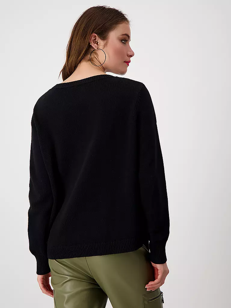 MONARI Pullover schwarz