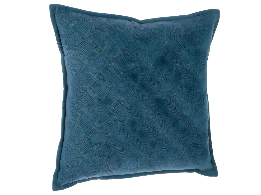 Coussin déhoussable Bleu 45 x 45 cm