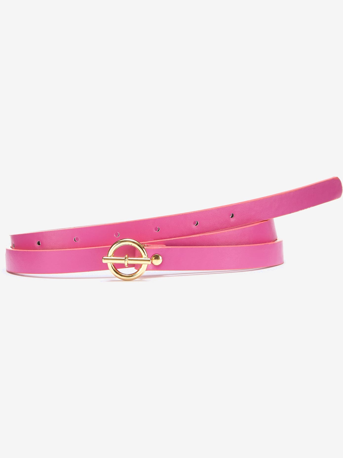 Ceinture hanches ceinture sobre avec fermoir en anneau couleur or et fermeture à épingle