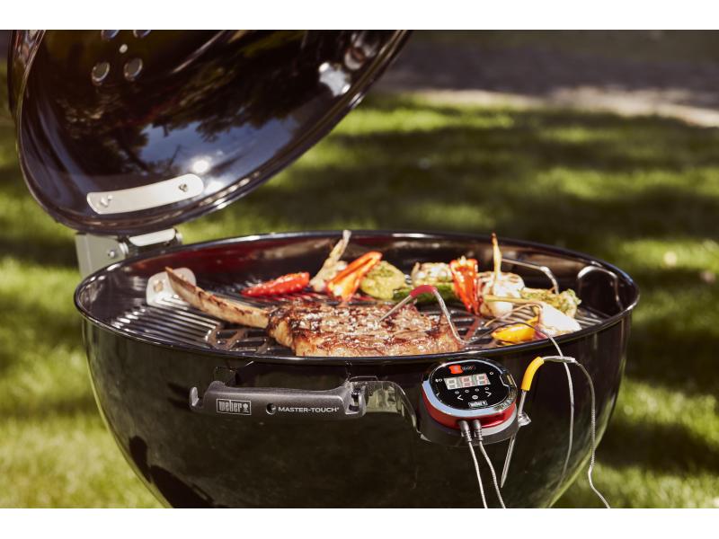 Weber Holzkohlegrill Master-Touch GBS E-5770 Holzkohlegrill mit Zuluftregulierung