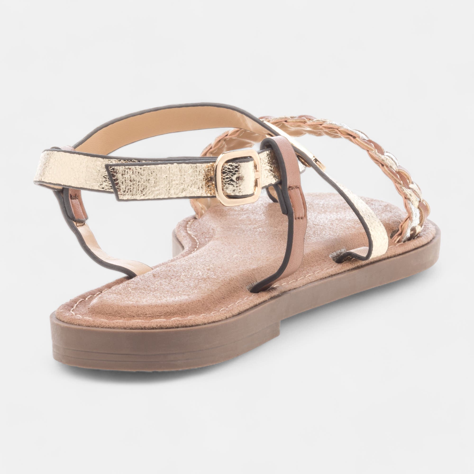 Nu-pieds Femme or