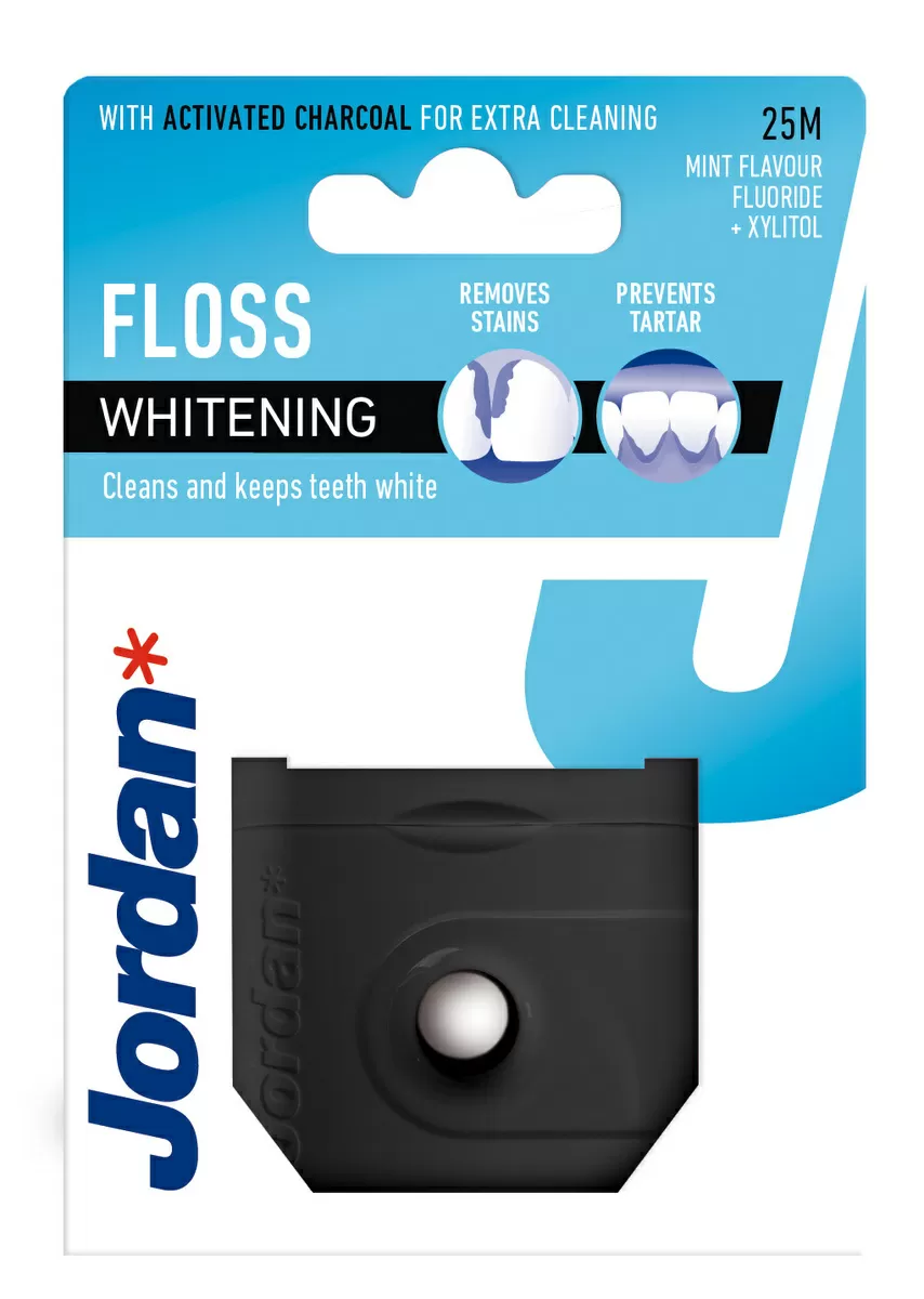 Jordan floss tandtråd whitening - 25 m