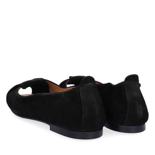 Billi Bi A6760 Ballerinasko, Black Suede, 41