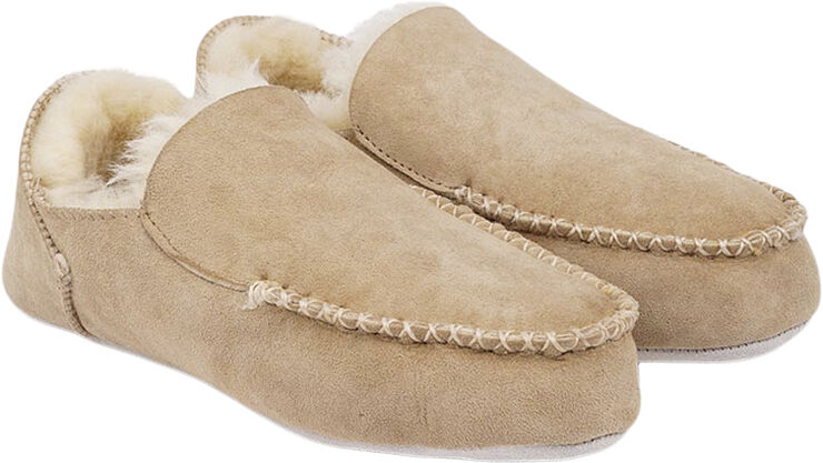 Lovelies PUMORI - DOUBLE FACED SHEARLING SLIPPERS - 8 PAIRS Croissant