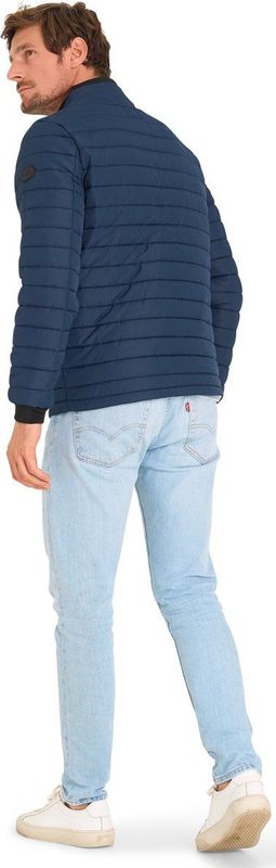 Mario Russo - Wave Jacket - Gewatteerde Jas - Navy - Waterafstotend