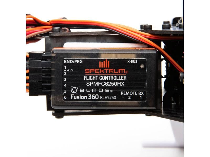 BLADE Helikopter Fusion 360 Smart BNF Basic Pitchgesteuerter Flybarless Heli mit Spektrum Smart und Safe Technologie