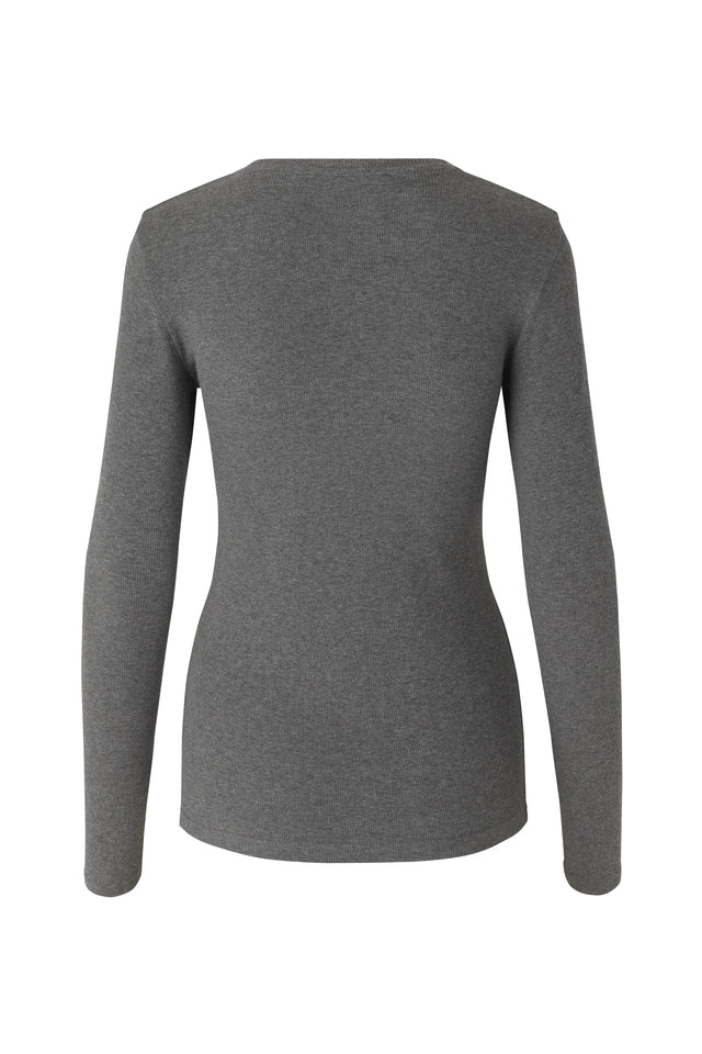 Samsøe Samsøe  Alexa ls 7542 top - Dark Grey Mel