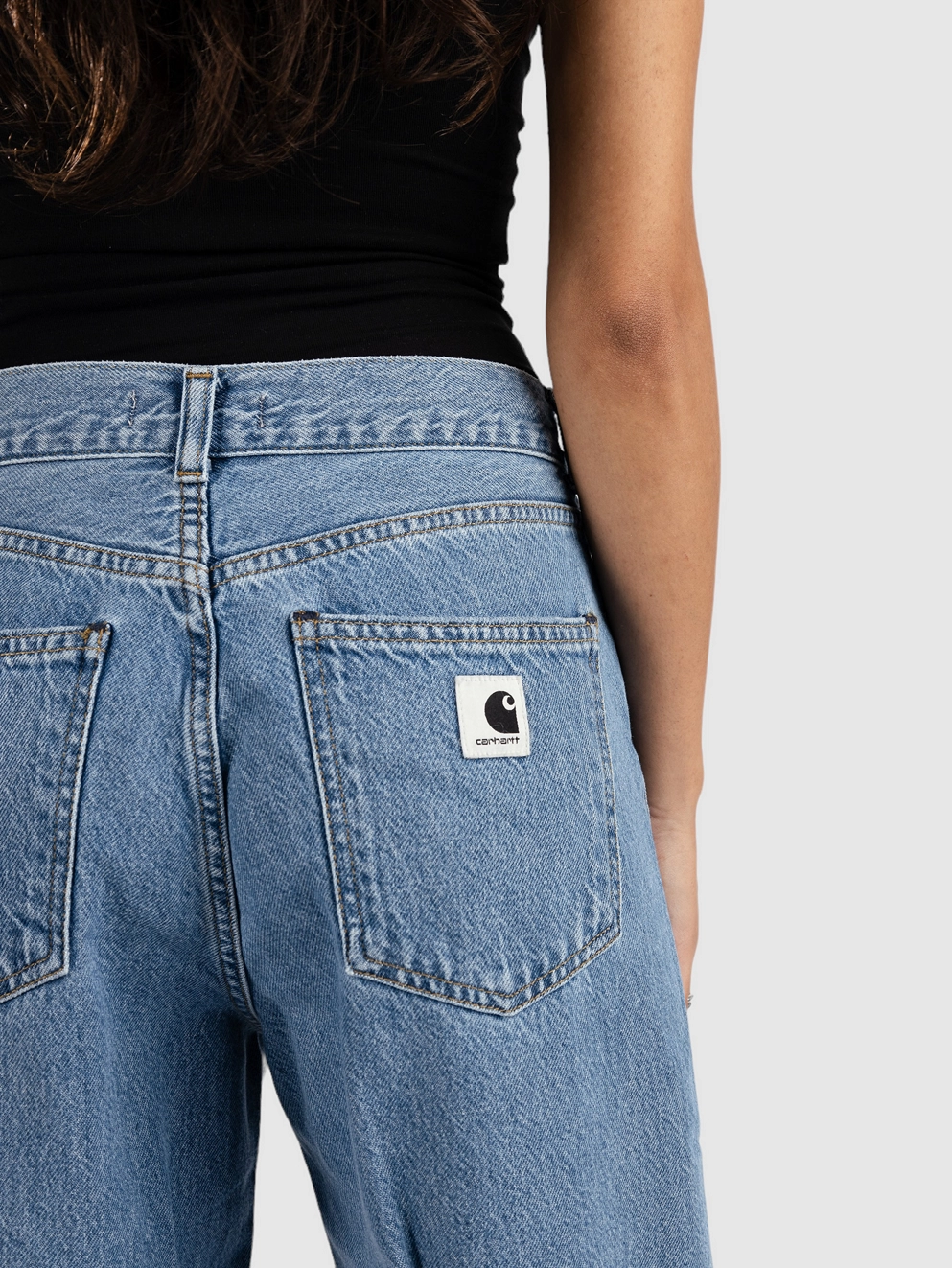 Carhartt WIP Jane Jeans heavy stone wash blue
