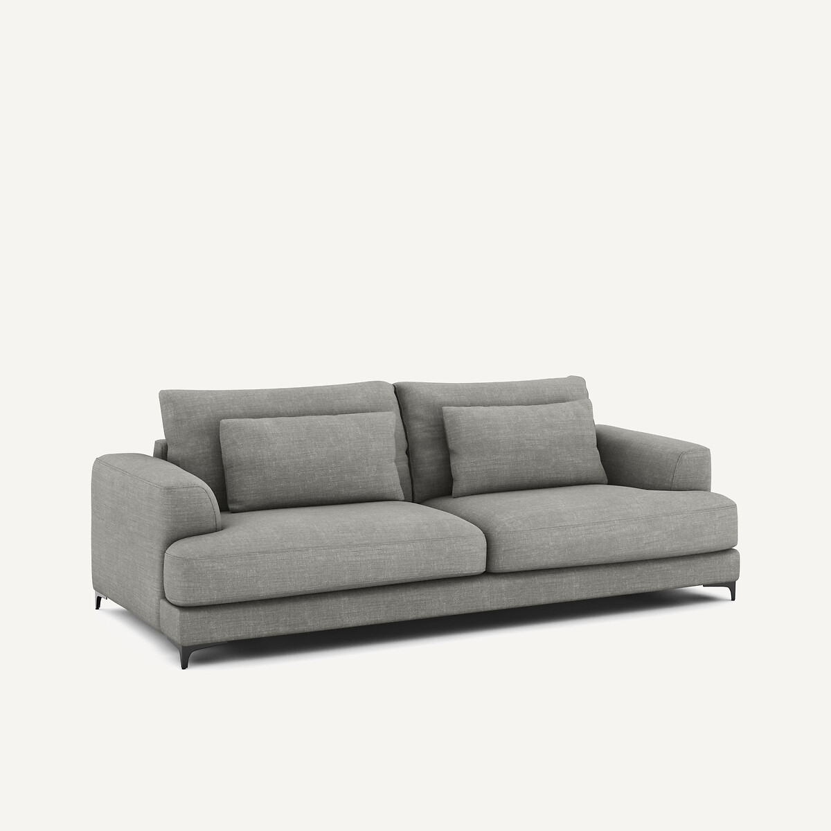 AM.PM<br>Sofá-cama de 4 lugares em linho de algodão, Marsile