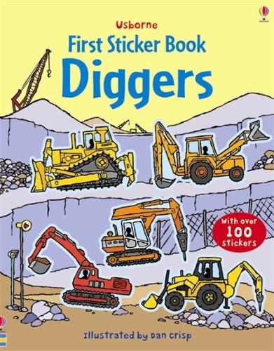 First Sticker Book Diggers - First Sticker Books (Paperback)